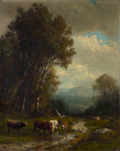 Paisagem com Gado de William M. Hart