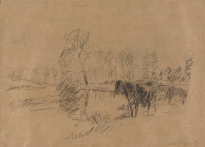 O Gado numa Paisagem de William Mark Fisher