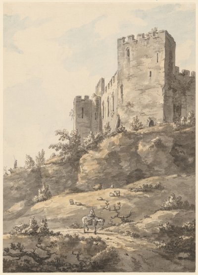 Castelo de Ludlow, Shropshire de William Marlow