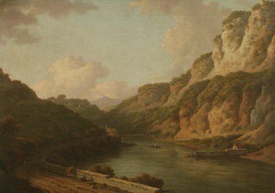 Matlock, Derbyshire, c.1780 (óleo sobre tela) de William Marlow
