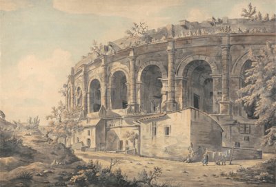 O Anfiteatro de Nimes de William Marlow