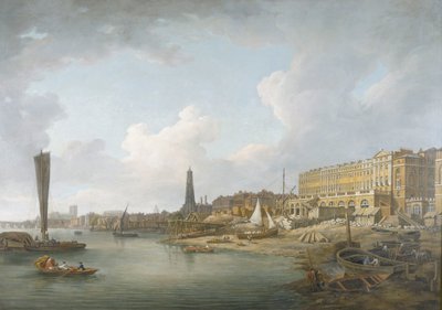 The London Riverfront between Westminster and the Adelphi