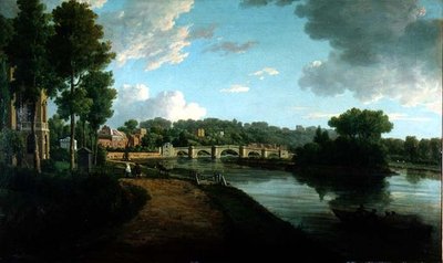 O Tamisa em Richmond, Surrey de William Marlow
