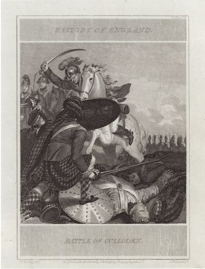 Batalha de Culloden de William Marshall Craig