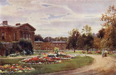 Downing College da entrada em Regent Street de William Matthison