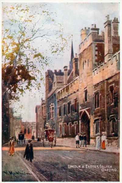 Lincoln e Exeter College de William Matthison