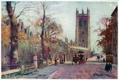 Magdalen College Tower de William Matthison