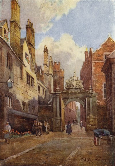 Portão de Neviles, Trinity College de William Matthison