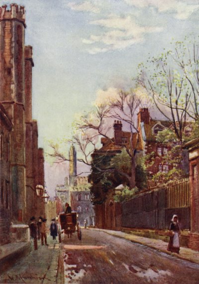 Queens Lane, o site da antiga Mill Street de William Matthison