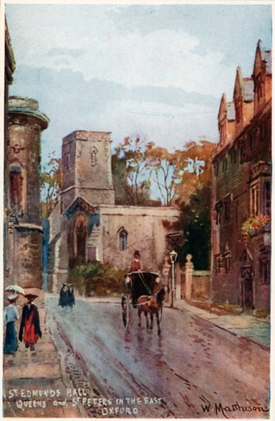 St Edmund&39;s Hall de William Matthison