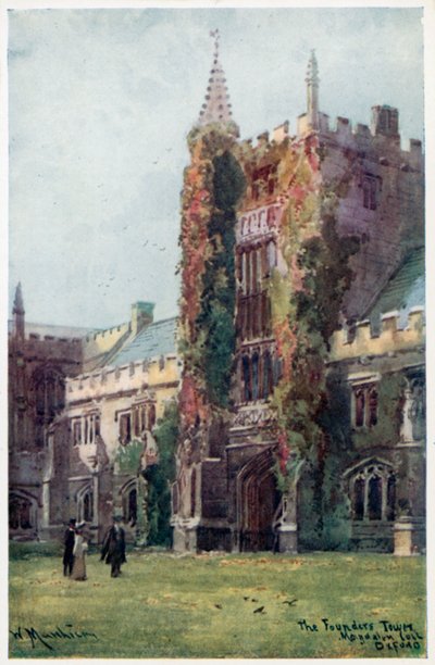 A Torre do Fundador, Magdalen College de William Matthison