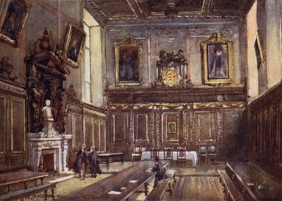 O Hall of Clare College de William Matthison
