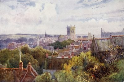 Vista, de, cambridge, de, a, colina castelo de William Matthison