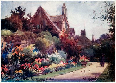 Worcester College Garden de William Matthison
