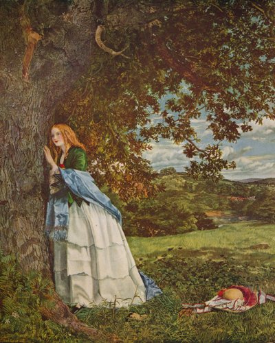The Talking Oak Tennyson, 1857, c1915 de William Maw Egley