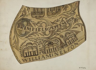 Powder Horn, c. 1937. de William McAuley