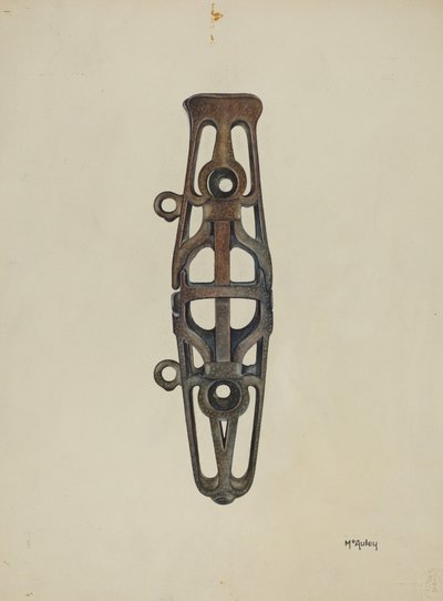 Whip Socket, c. 1937. de William McAuley