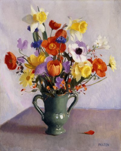 Bouquet de Primavera de William McGregor Paxton