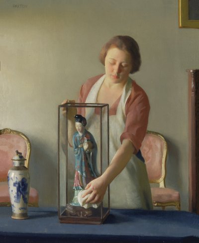 The Figurine, 1921. de William McGregor Paxton