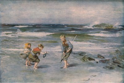 Uma Mensagem do Mar, 1883, c1930. de William McTaggart