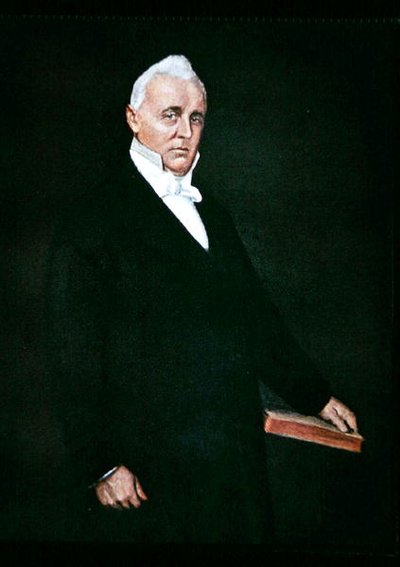 James Buchanan (cor litho) de William Merritt (after) Chase