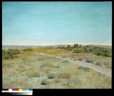 Primeiro Toque de Outono (óleo sobre tela) de William Merritt Chase