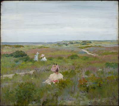 Paisagem: Shinnecock, Long Island de William Merritt Chase