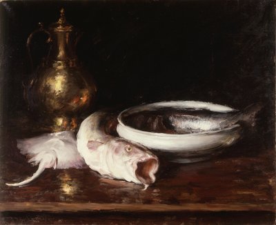 Natureza morta, c.1913 (óleo sobre tela) de William Merritt Chase