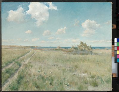 A antiga estrada para o mar, c.1893 de William Merritt Chase