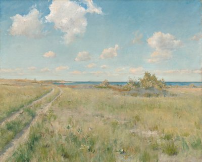 A antiga estrada para o mar, c. 1893 de William Merritt Chase
