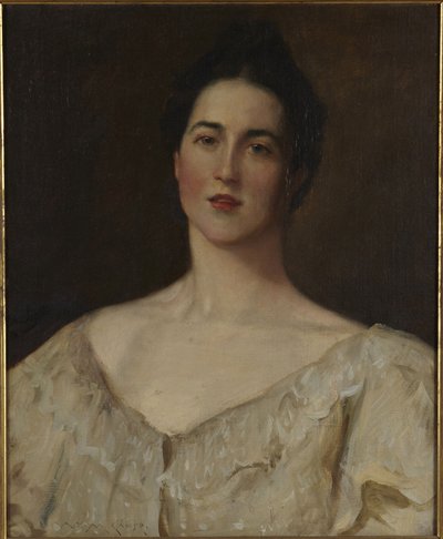 A modelo majestosa de William Merritt Chase