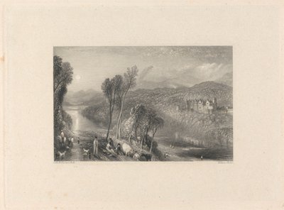 Abbotsford do Northern Bank of the Tweed de William Miller