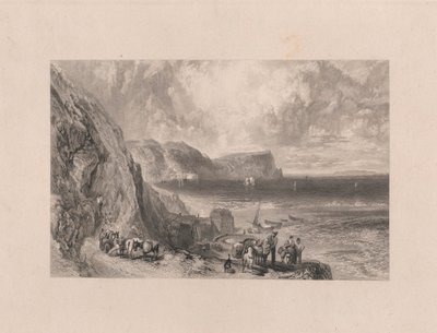 Baía de Clovelly e Ilha Lundy de William Miller