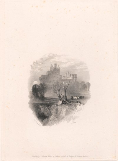 Castelo de Craigmillar de William Miller