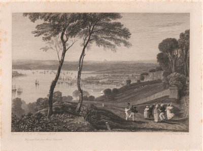 Plymouth Dock, de Mount Edgecumbe de William Miller