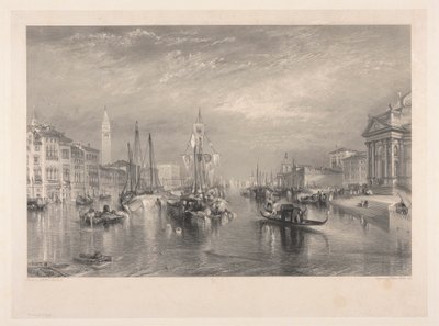 O Grande Canal, Veneza de William Miller