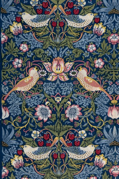 Ladrão de Morango. Tecido decorativo, 1883. de William Morris