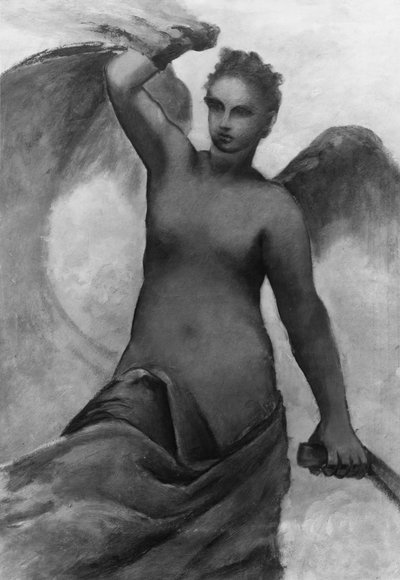 Fortune: Um Estudo para "O Descobridor" de William Morris Hunt