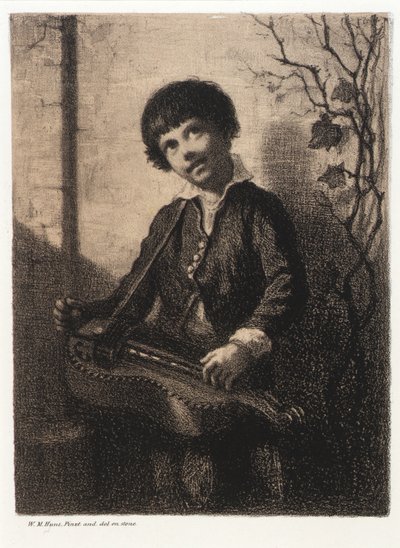 Rapaz da corda de ferro de William Morris Hunt