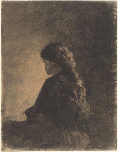 Garota Sentada de William Morris Hunt