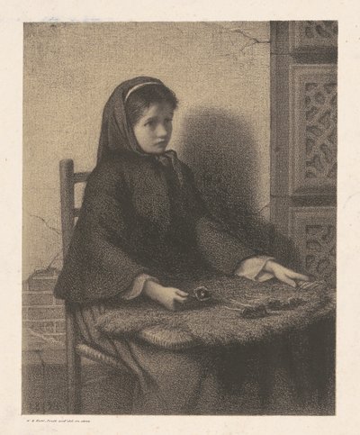 Violet Girl de William Morris Hunt