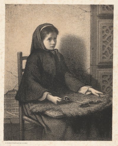 Violet Girl de William Morris Hunt