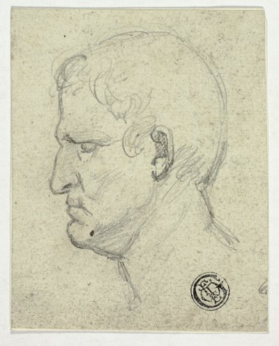 Cabeça do imperador romano de William Mulready