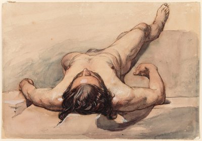Estudo de nu masculino de William Mulready