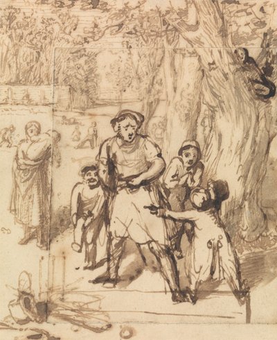 A Luta Interrompida de William Mulready
