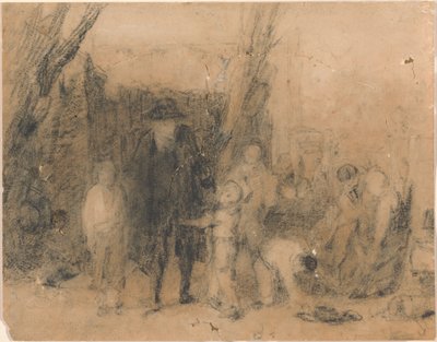 A Luta Interrompida de William Mulready