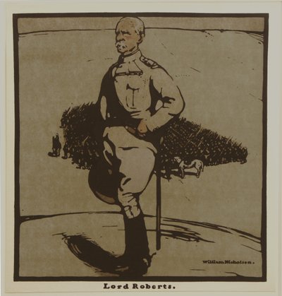 Lord Roberts, cerca de 1902 (chromolitho) de William Nicholson