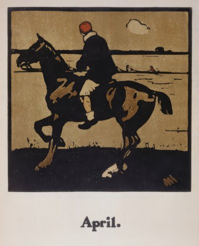 Corridas de cavalos de William Nicholson