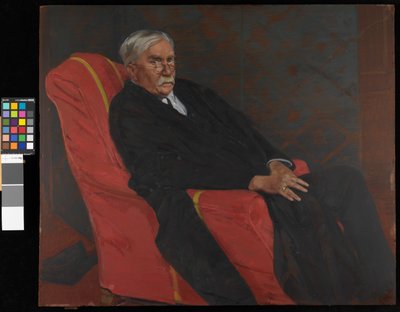 Retrato do Dr. A.C. Benson de William Nicholson