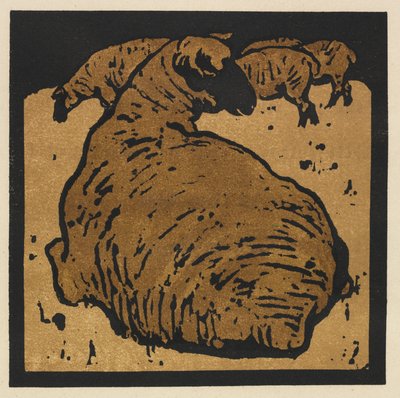 O Livro Quadrado dos Animais: A Ovelha Simples de William Nicholson